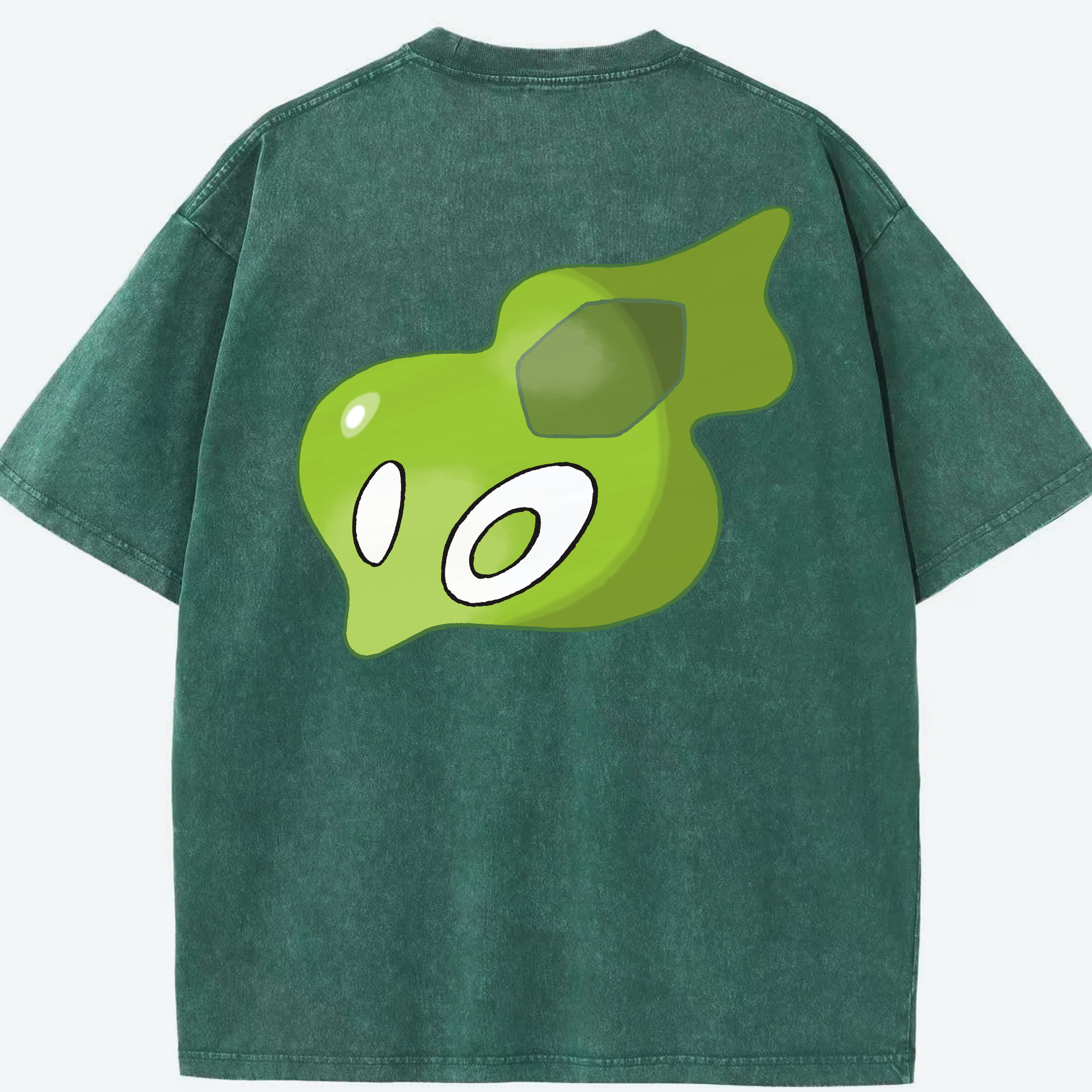 （画像用） ポケットモンスター Pokémon 綿100% ヴィンテージ風 半袖Tシャツ（背面プリント）